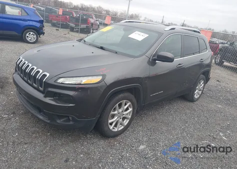 2017 Jeep Cherokee Latitude Fwd from USA, damaged, VIN 1C4PJLCB4HW517093